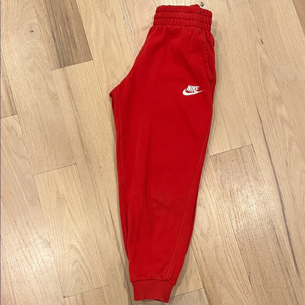 Nike Kids Bright Red Sweatpants